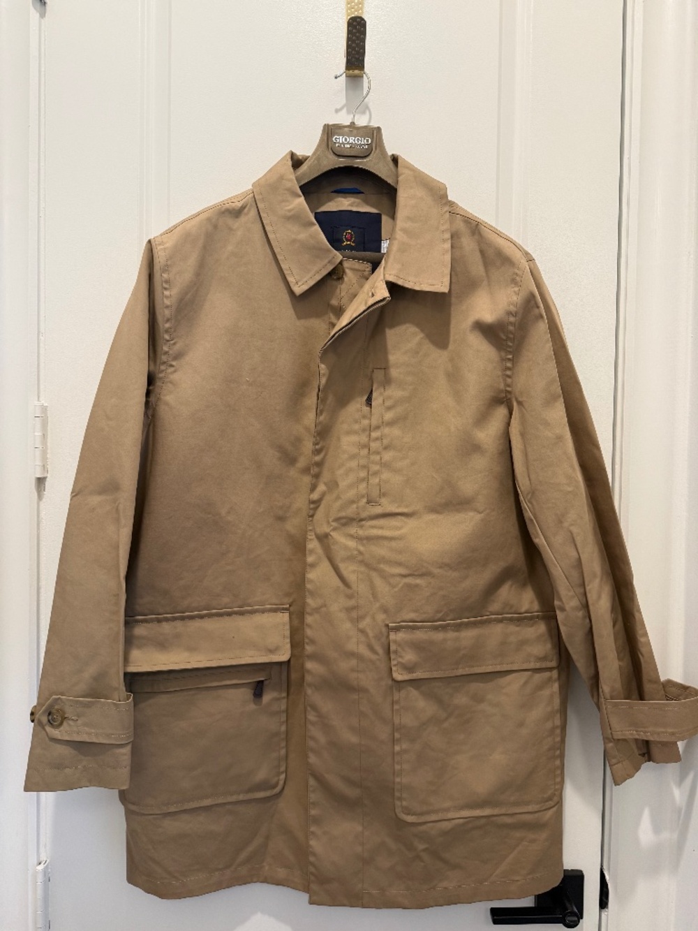 Tommy Hilfiger Men’s Tailored Trench Coat